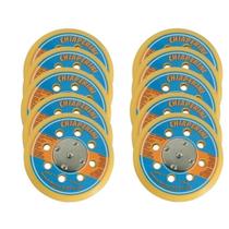 10- Bases suporte de lixa disco com tiras autocolantes 5" para lixadeira - Chiaperini 10- Bases suporte de lixa disco com tiras autocolantes 5" para lixadeira - Chiaperini