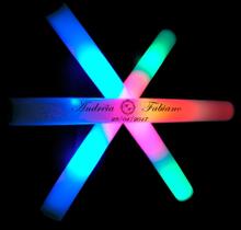 10 Bastão De Led Espuma Neon 3 Funções Para 15 Anos Casamento Festas