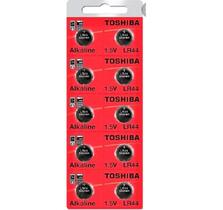 10 Bateria LR44 Toshiba Ag13 A76 Relógio Brinquedo 10 Bateria LR44 Toshiba Ag13 A76 Relógio Brinquedo