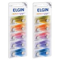 10 Baterias Alcalina Elgin Lr44 Lr1154 1.5v Ag13 + 10 Bateria Lr41 10 Baterias Alcalina Elgin Lr44 Lr1154 1.5v Ag13 + 10 Bateria Lr41