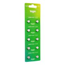10 Baterias Alcalinas Lr626 Ag4 Elgin F108 10 Baterias Alcalinas Lr626 Ag4 Elgin F108