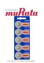 10 Baterias CR2032 Sony Murata DL2032 ECR2032 3V Célula de moeda de lítio