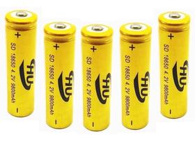 10 Baterias Recarregável 18650 8800Mah 4.2V Lanterna Tática 10 Baterias Recarregável 18650 8800Mah 4.2V Lanterna Tática