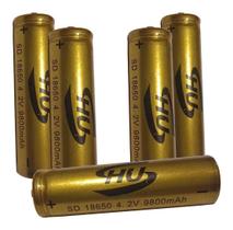 10 Baterias Recarregável 18650 8800mah 4.2v Lanterna Tática - Alinee