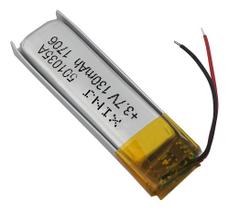 10 Baterias Reposição Para Caneta Espiã 3.7v 130mah Gr.
