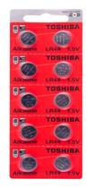 10 Baterias Toshiba Lr44 A76 Ag13 Japonesa Relógio Brinquedo 10 Baterias Toshiba Lr44 A76 Ag13 Japonesa Relógio Brinquedo