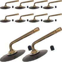 10 Bico Válvula Caminhão Base Borracha Tr78-A Câmera De Ar 900/20, 1000/20 e 1100/22 10 Bico Válvula Caminhão Base Borracha Tr78-A Câmera De Ar 900/20, 1000/20 e 1100/22