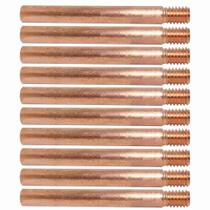 10 Bicos De Contato Para Tocha Mig M8x72,5 1,2mm 36KD - V8 Brasil