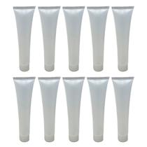 10 Bisnagas Plástica 60ml Transparente Lembrancinha Fliptop 10 Bisnagas Plástica 60ml Transparente Lembrancinha Fliptop