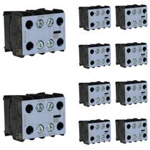 10 Blocos Contato Auxiliar WEG BFC0-20 2NA Frontal 690v 60Hz 10 Blocos Contato Auxiliar WEG BFC0-20 2NA Frontal 690v 60Hz