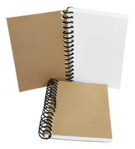 10 Blocos De Anotação Rascunho Espiral 10x7 Com 50 Folhas