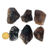 10 Bloquinho Quartzo Fumê Murion 20 a 50g Média 4cm Tipo A