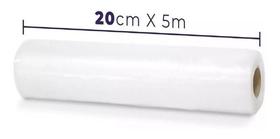 10 Bobinas Rolo De Saco Embalagem Seladora A Vácuo 20cm X 5m