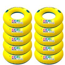 10 Boias Rosca com Alça Adultos e Crianças 90cm Diâmetro até 80kg