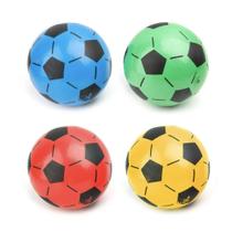 10 Bola Colorida Vinil Dente De Leite Inflável Bola Futebol Para Festa E Decoração Piscina