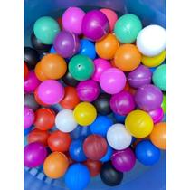 10 Bolinhas Bolas De Ping Pong Pacote Artesanato Basica