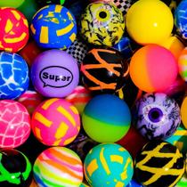 10 Bolinhas Pula-Pula 45MM - Coloridas 10 Bolinhas Pula-Pula 45MM - Coloridas