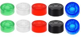 10 Botões Protetor Night Glow Footswitch Pedal Topper red 10 Botões Protetor Night Glow Footswitch Pedal Topper red
