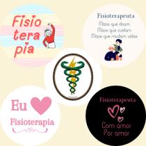 10 bottons fisioterapia broches fisioterapeuta ( 2 de cada modelo) - Ágape bottons