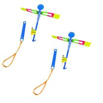 10 Brinquedo Led Voador Foguete Helicóptero Avatar Rotativo