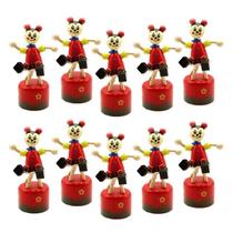 10 Brinquedo Pedagógico Educativo Em Madeira Fantoche Retrô 10 Brinquedo Pedagógico Educativo Em Madeira Fantoche Retrô