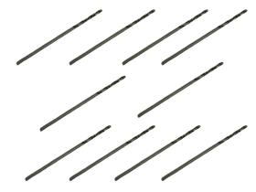 10 Brocas 0,8 x 30mm Aço Rápido HSS Pro - Rocast