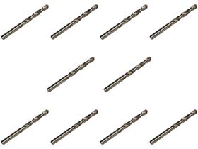 10 Brocas 10,3 x 133mm Aço Rápido HSS Pro - Rocast 10 Brocas 10,3 x 133mm Aço Rápido HSS Pro - Rocast