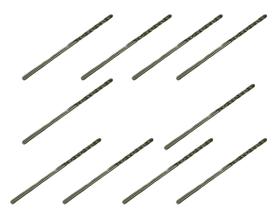 10 Brocas 1,2 x 38mm Aço Rápido HSS Pro - Rocast 10 Brocas 1,2 x 38mm Aço Rápido HSS Pro - Rocast