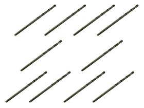 10 Brocas 1,7 x 43mm Aço Rápido HSS Pro - Rocast 10 Brocas 1,7 x 43mm Aço Rápido HSS Pro - Rocast