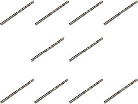 10 Brocas 5 x 86mm Aço Rápido HSS Pro - Rocast 10 Brocas 5 x 86mm Aço Rápido HSS Pro - Rocast