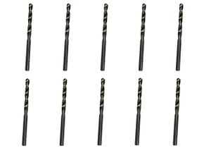 10 Brocas 5,2 x 86mm Aço Rápido HSS Pro - Rocast 10 Brocas 5,2 x 86mm Aço Rápido HSS Pro - Rocast