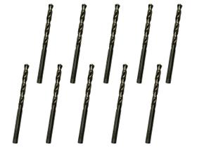 10 Brocas 5,3 x 86mm Aço Rápido HSS Pro - Rocast 10 Brocas 5,3 x 86mm Aço Rápido HSS Pro - Rocast