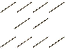 10 Brocas 6,8 x 109mm Aço Rápido HSS Pro - Rocast