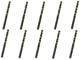 10 Brocas 7,1 x 109mm Aço Rápido HSS Pro - Rocast 10 Brocas 7,1 x 109mm Aço Rápido HSS Pro - Rocast