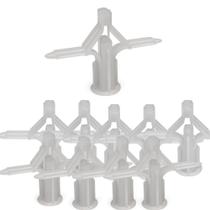 10 buchas plásticas para drywall 15 a 23mm vonder 10 buchas plásticas para drywall 15 a 23mm vonder