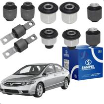 10 Buchas Suspensão Traseira Civic G8 G9 2007 A 2016 Sampel