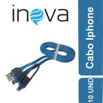 10 cabo Iphone original Inova Lightning carregador 2.4A
