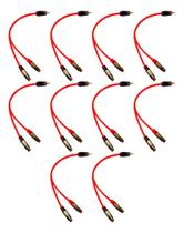 10 cabo rca y vermelho 2 femea 1 macho blindado kx3