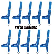 10 Cabresto Carneiro De Bode Ovelha Ovinos Caprinos C/ Regulagem