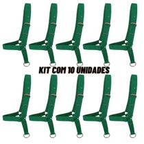 10 Cabresto Carneiro De Bode Ovelha Ovinos Caprinos C/ Regulagem