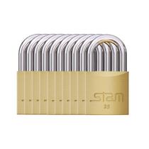 10 Cadeado Segredos Iguais Mestrado Mesma Chave 25Mm