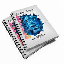 10 Cadernetas Evangélica 48 fls Seja Forte e Corajoso 10 Cadernetas Evangélica 48 fls Seja Forte e Corajoso