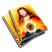 10 Cadernetas Religiosa 48 fls Sagrado Coração De Jesus 10 Cadernetas Religiosa 48 fls Sagrado Coração De Jesus