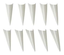 10 Caixa 100 Tips Vamp Unhas Nails Acrigel Profissional 10 Caixa 100 Tips Vamp Unhas Nails Acrigel Profissional