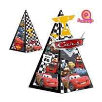 10 Caixa Cone Carros com Aplique 3D
