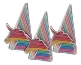 10 Caixa Cone Kit Festa Pop It, Kit Fidget Toy - Rosa