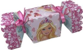 10 Caixa Lembrança Festa Infantil Tema Barbie - 10 Bala 10 Caixa Lembrança Festa Infantil Tema Barbie - 10 Bala