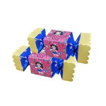 10 Caixas Avulsa Mulher Maravilha Festa - 10 Bala