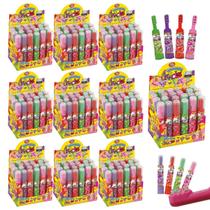 10 Caixas Bala Líquida Escovinha Kids 168g - Doce Mix Candy