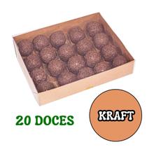 10 Caixas Basic Kraft Para 20 Doces C4666 Versátil Transporte Presente Tampa Acetato Ideia 10 Caixas Basic Kraft Para 20 Doces C4666 Versátil Transporte Presente Tampa Acetato Ideia